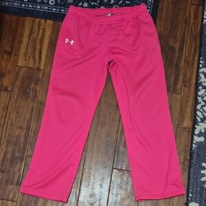 Under Armour Hot Pink Girls' Active Joggers